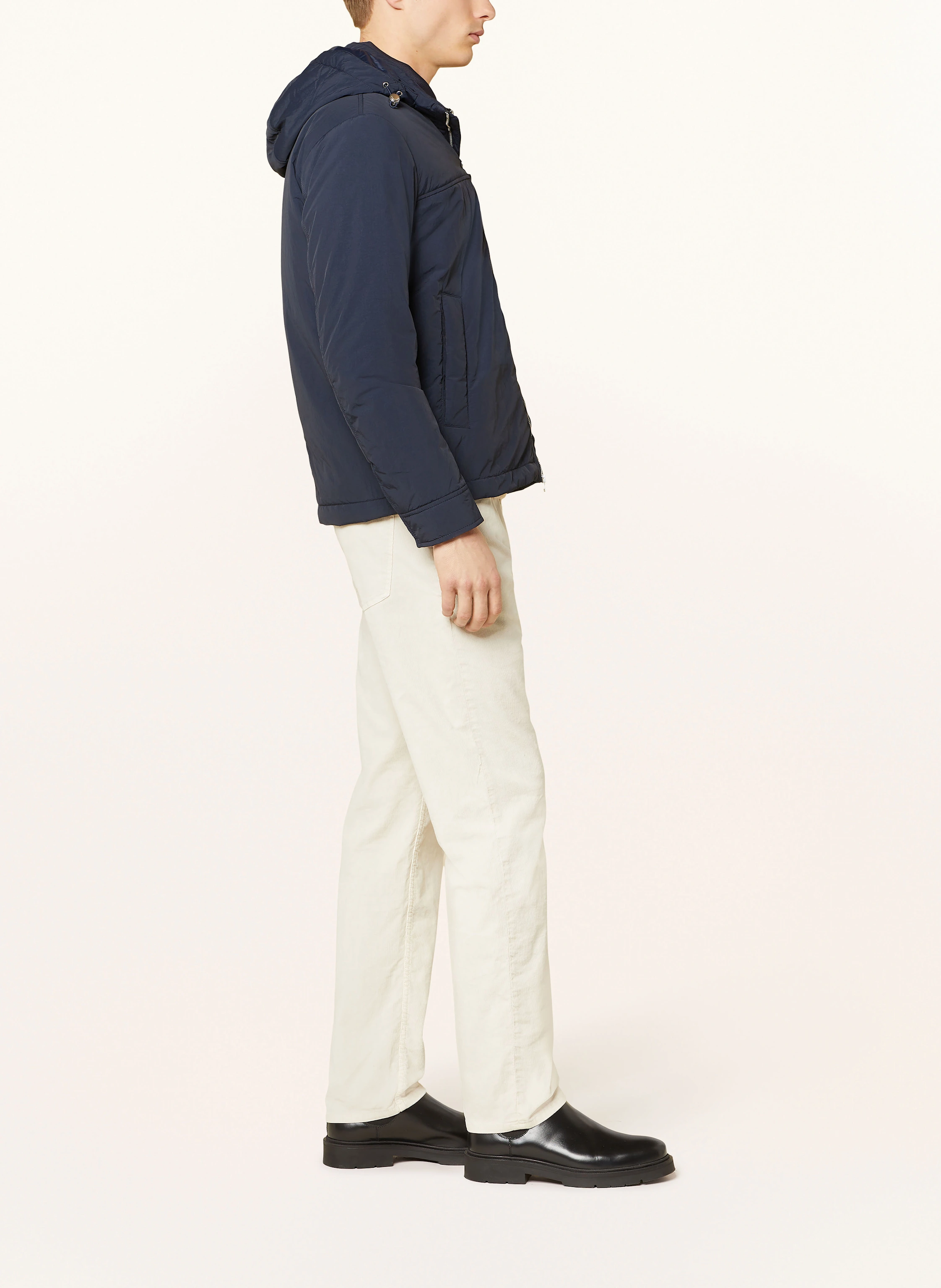 Marc O'Polo Jacke mit abnehmbarer Kapuze