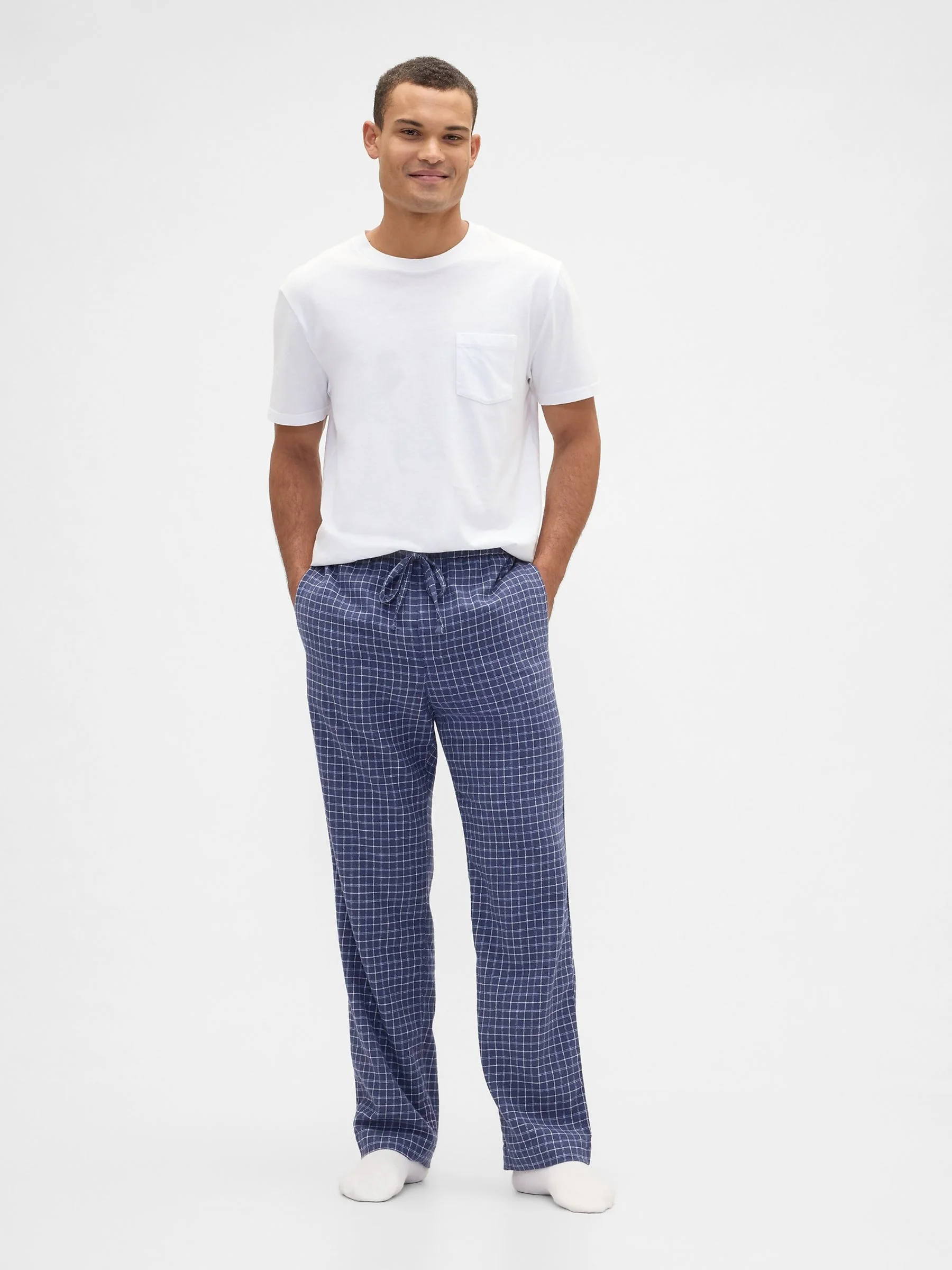 Gap Relaxed Flannel Pyjama Bottoms