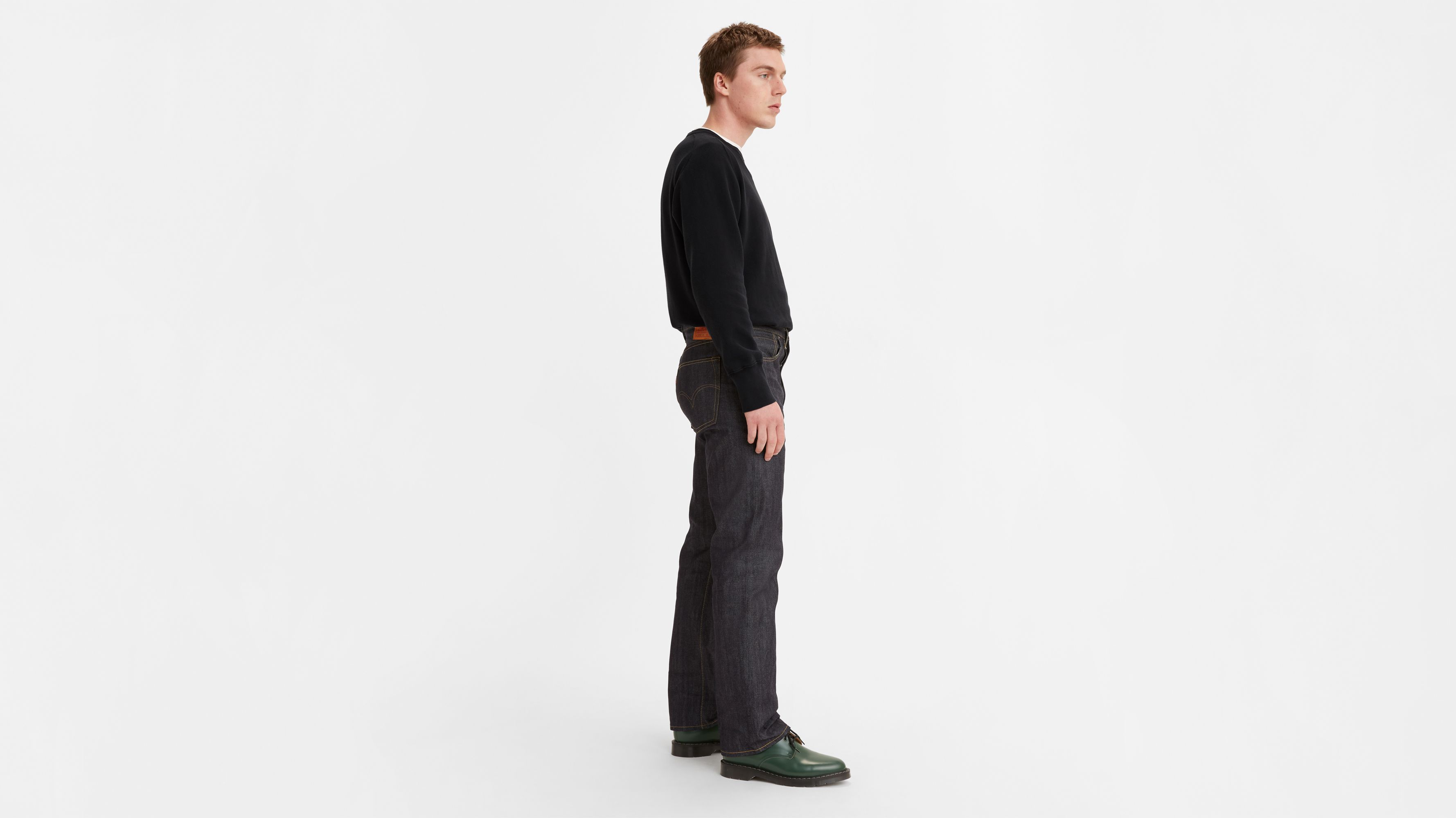 Jean 501® 1944 Levi's® Vintage Clothing - Dark Indigo Organic 1944 - Bleu