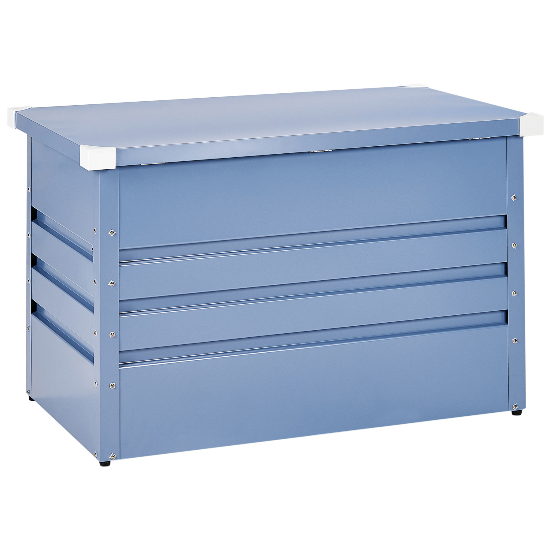 Beliani - CEBROSA - Kussenbox - Blauw - 300 l -  Staal