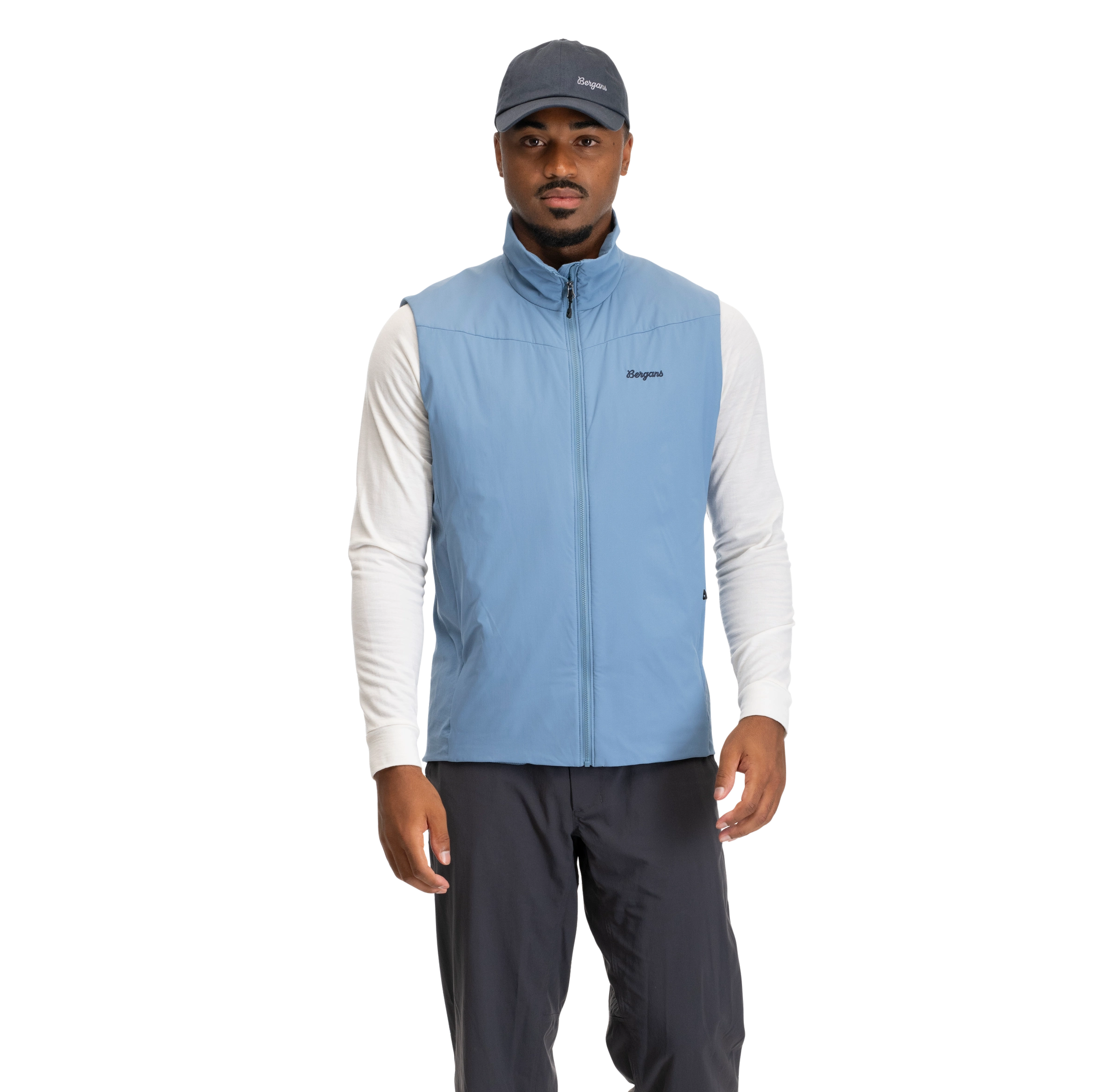 Holo Insulated Vest Men Elemental Blue
