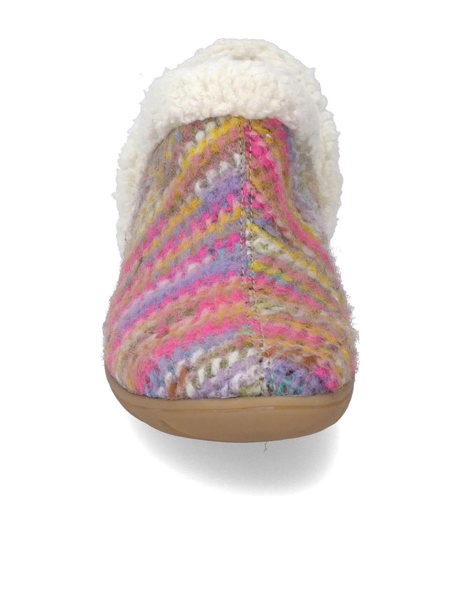 Hausschuh Cadiz 03, pink-multi