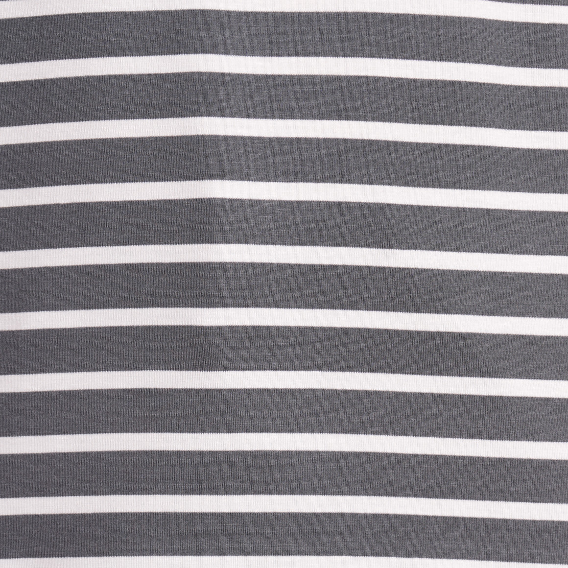Gina Benotti Damen T-Shirt mit fixierten Turn-ups grau / weiss
