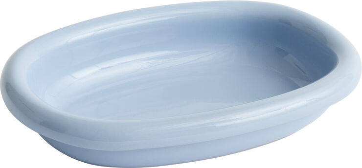 Hay Barro Oval Dish-Small-Light blue