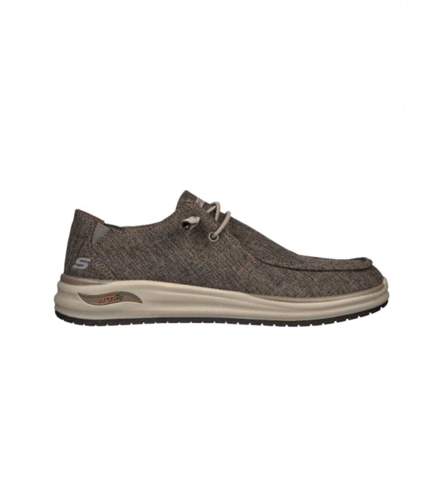 Mocassins Skechers Fit Melo cor taupe