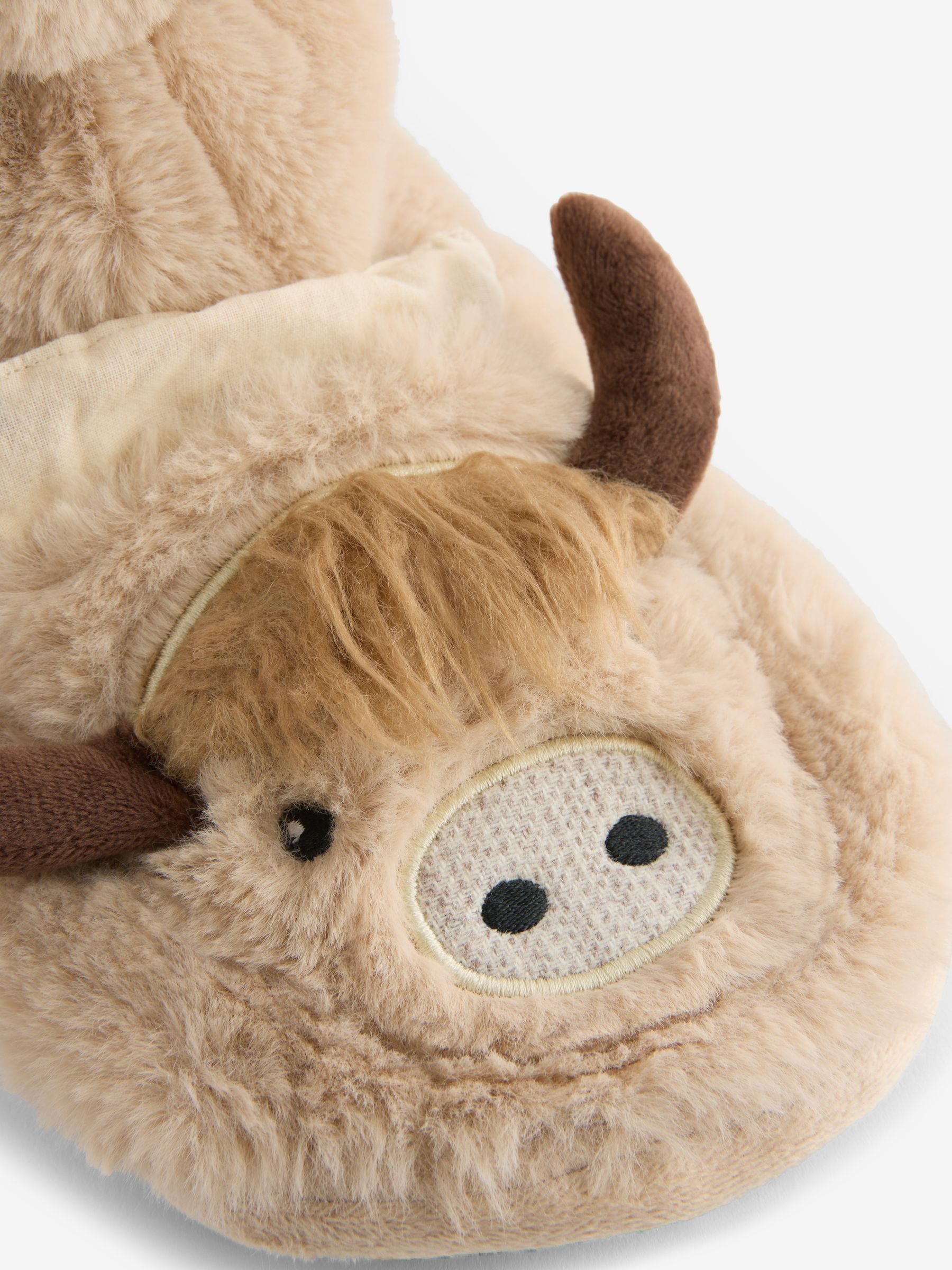Hamish the Highland Cow Microwaveabe Slippers