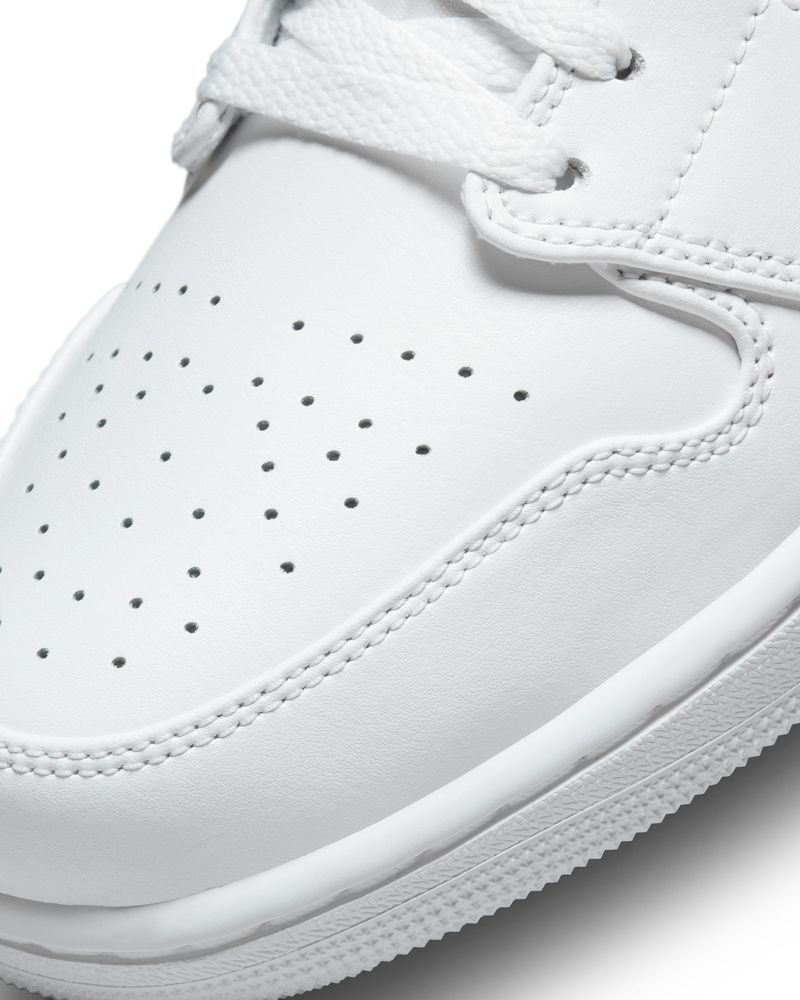 Chaussures Nike Jordan 1 Low Blanc pour homme