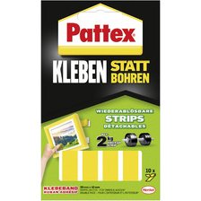 Pastilles adhésives pour montage, détachables, jaune
