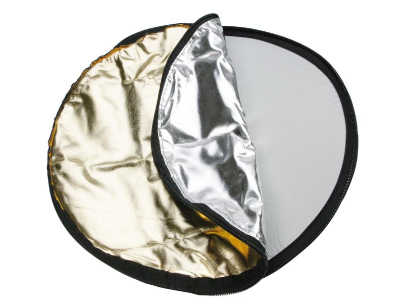 Dörr Reflektor Ø 30 cm 5 in 1 Faltreflektor mit diffuser Bespannung, 30 cm