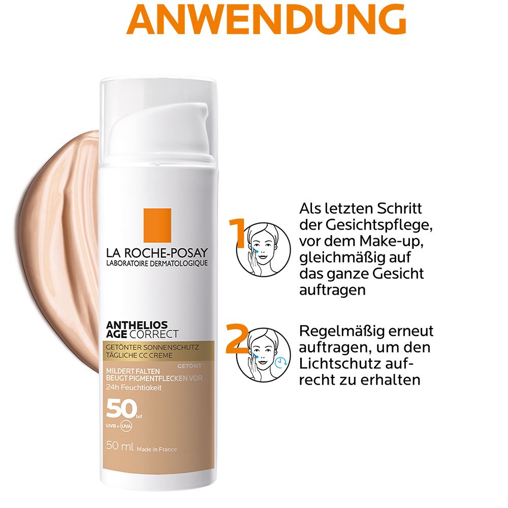La Roche Posay Anthelios Age Correct Getönt LSF 50
