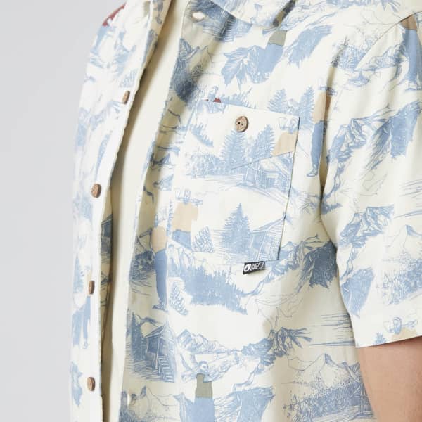 Chemise PICTURE MATAIKONA SS SHIRT M HOME PRINT