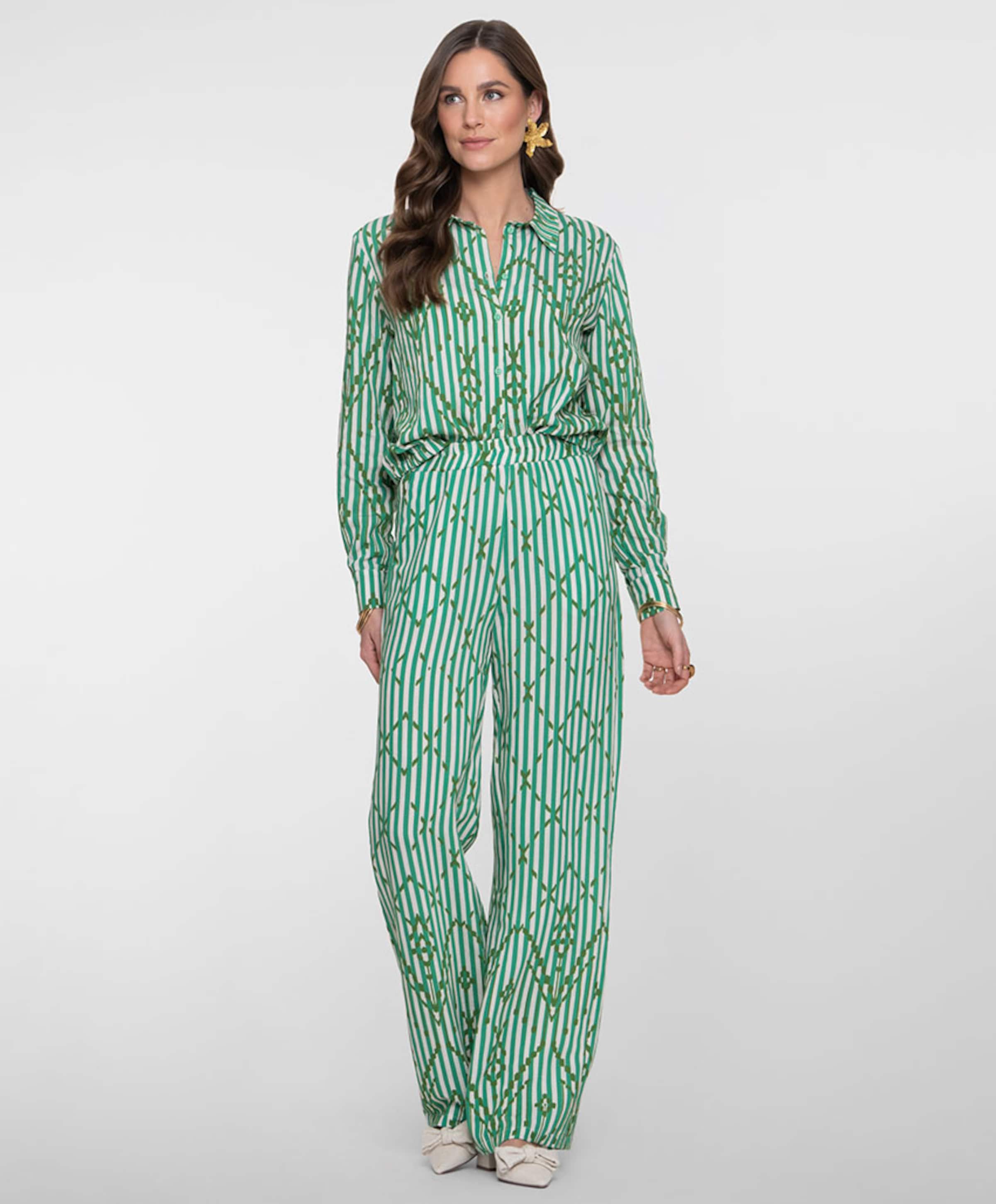 Geisha Dames broek ecru