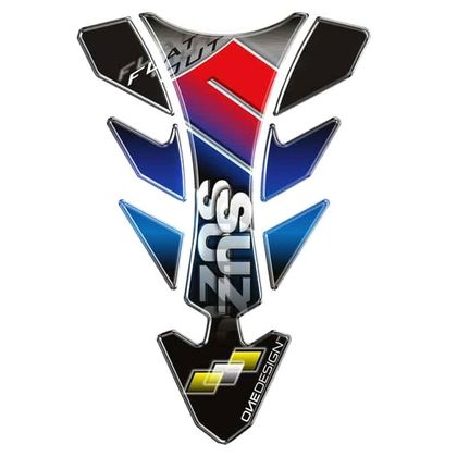 Protège réservoir Puig FUTURE SUZUKI Universel - Bleu