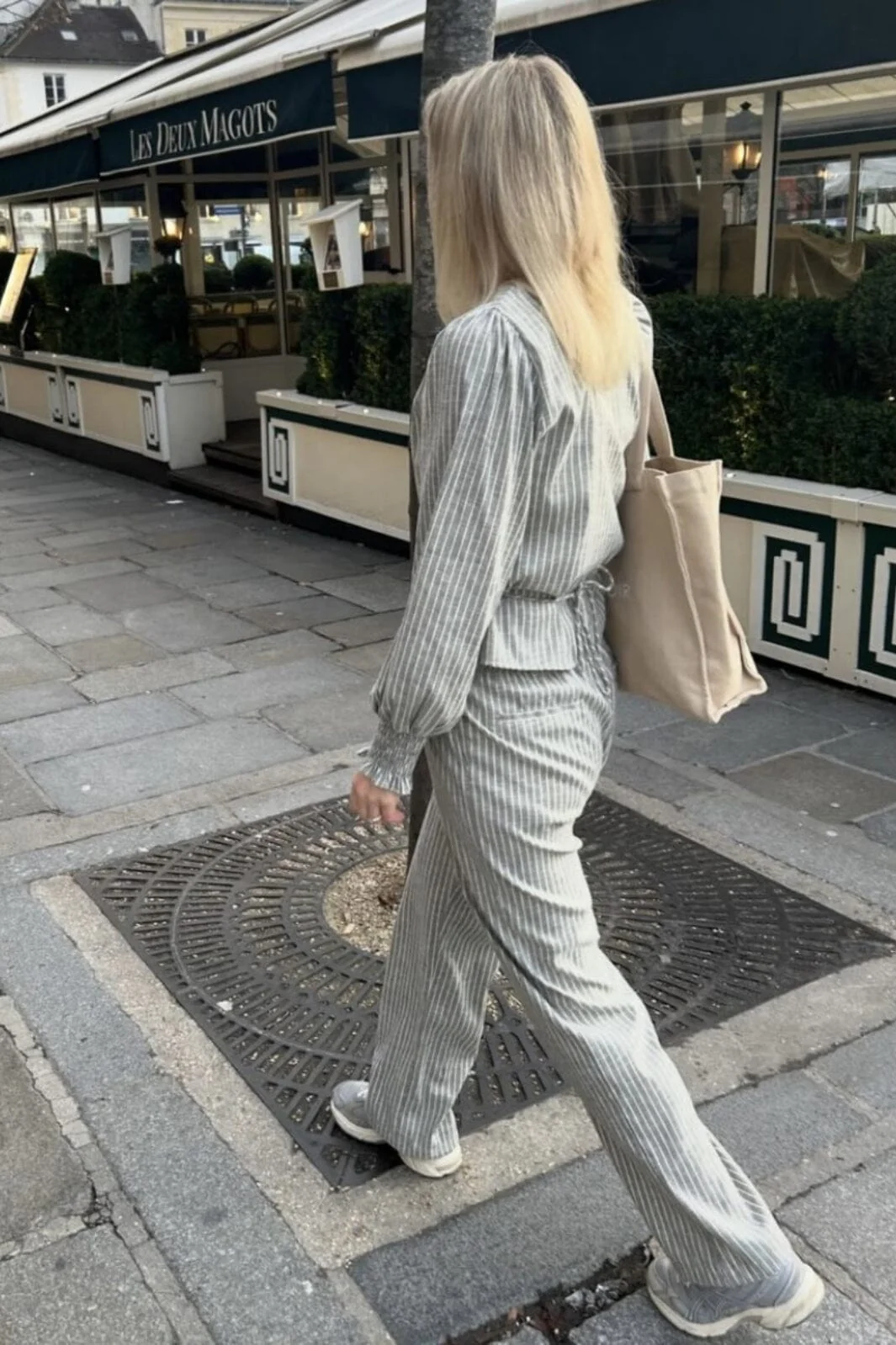 Neo Noir Astra Soft Stripe Pants