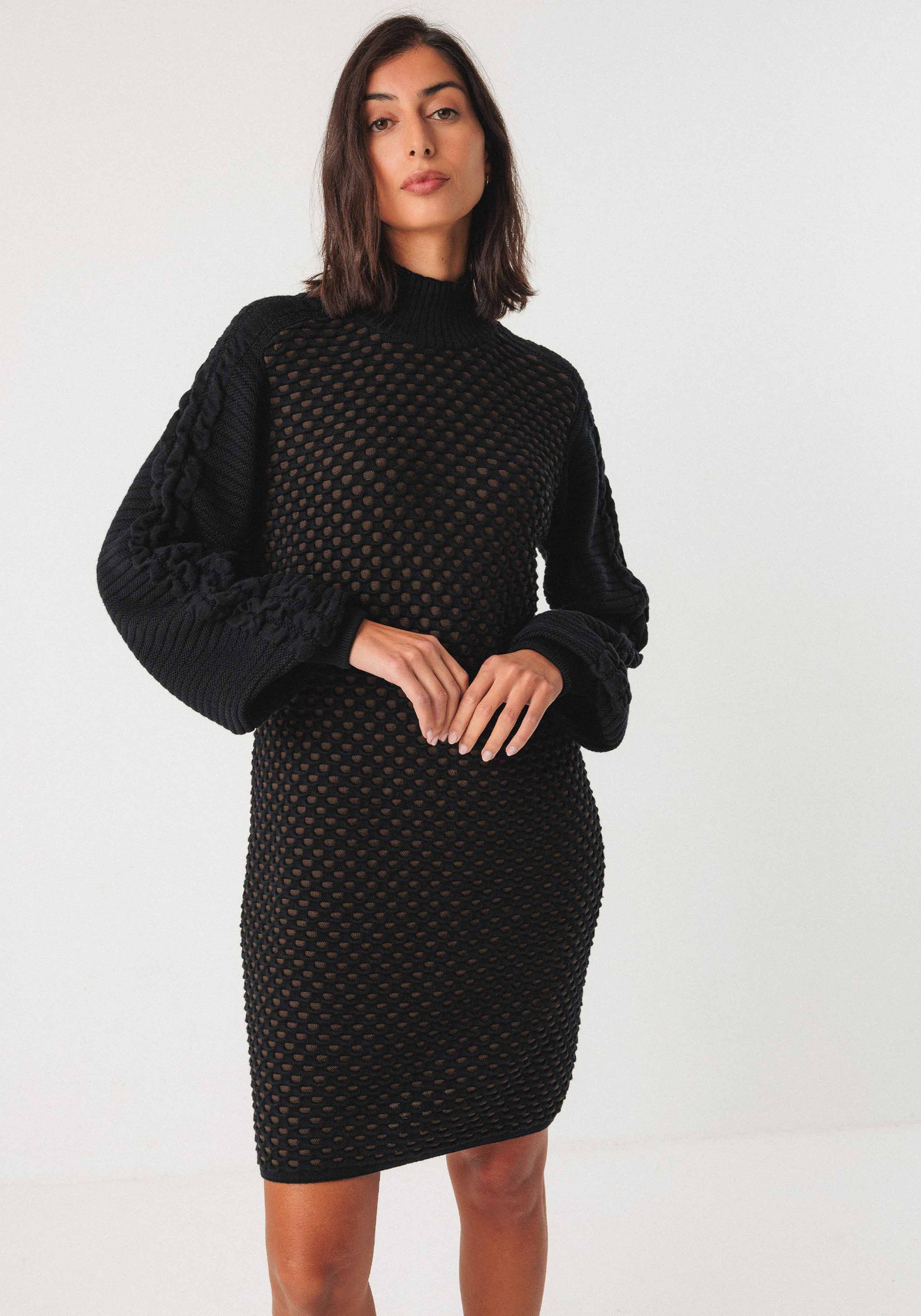 SKFK Kleid SKFK Ermuko Dress Dark Green | RRREVOLVE