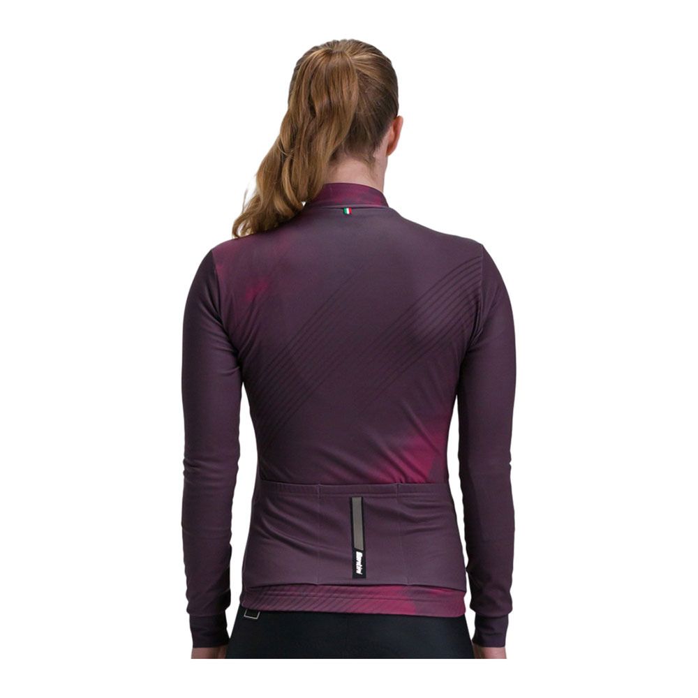 Santini PURE DYE - Maillot Femme burgundy