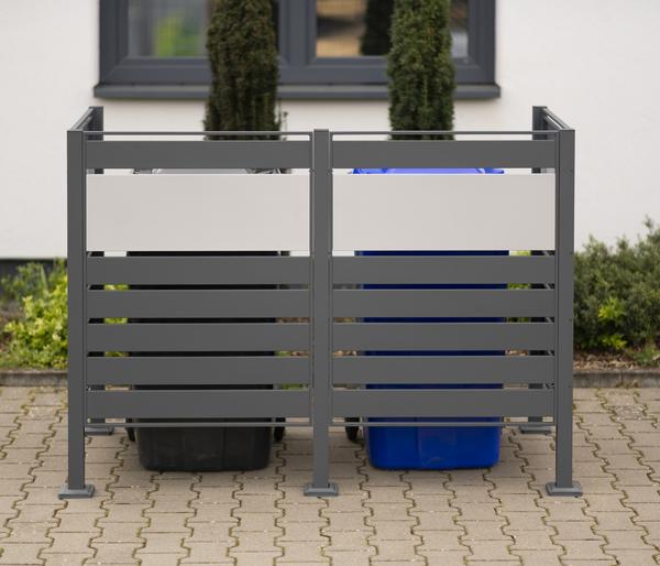 Westmann Mülltonnenverkleidung Planum 2er