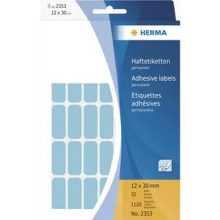 HERMA Vielzweck-Etiketten 12x30mm, blau