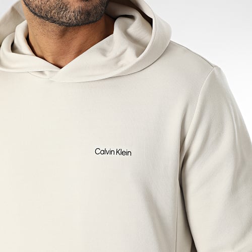 Sweat Capuche Micro Logo Repreve 9927 Beige
