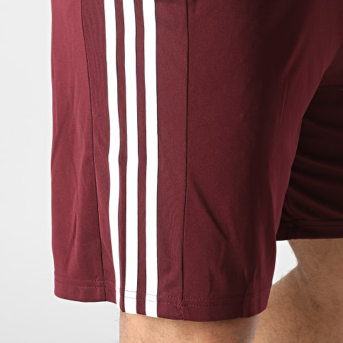 Short Jogging A Bandes GN8083 Bordeaux
