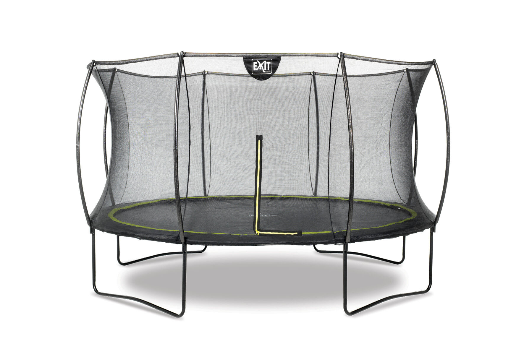 EXIT Silhouette - Trampoline - Zwart - 427 cm