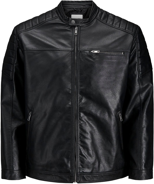 Jack & Jones PlusSize Bikerjacke »ROCKY JACKET« bis Grösse 6XL