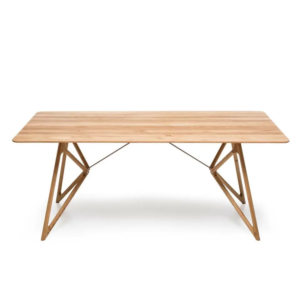 Gazzda Tink Table Houten Eettafel 200 x 90 cm - Naturel