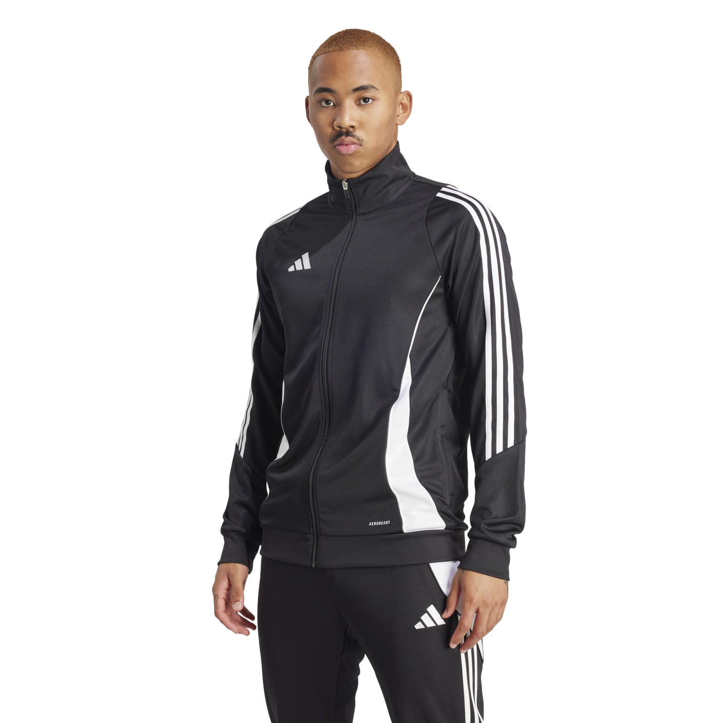 Adidas Tiro 24 Trainingsjack Zwart Wit