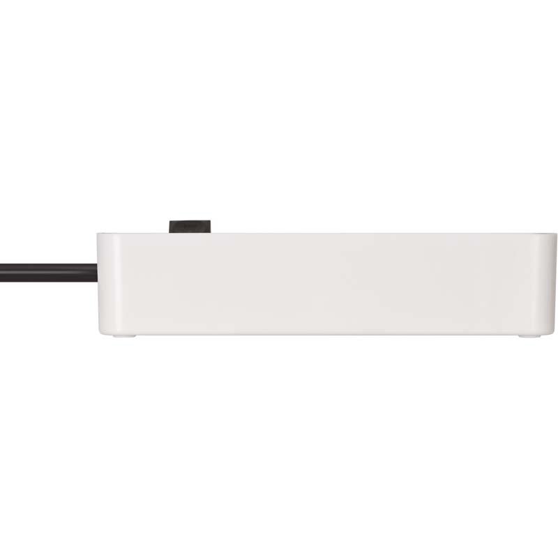 Brennenstuhl Ecolor 1153230020 3-voudige stekkerdoos met veiligheidsschakelaar 1.5m z/w