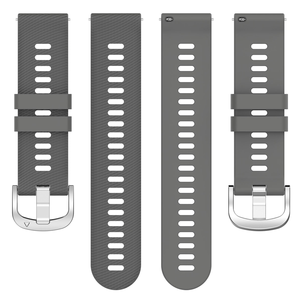 Klokkereim Garmin Forerunner 265/265 Music/255/255Music/Venu 2/Vivoactive 4 Mørk grå 22 mm