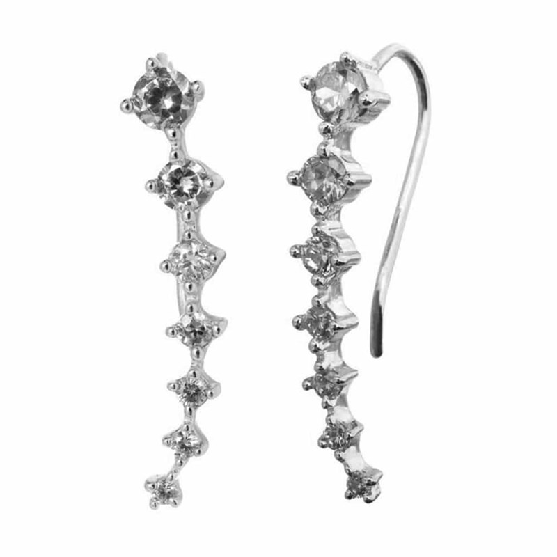 Boucles D'oreilles Angels Argent Rhodié