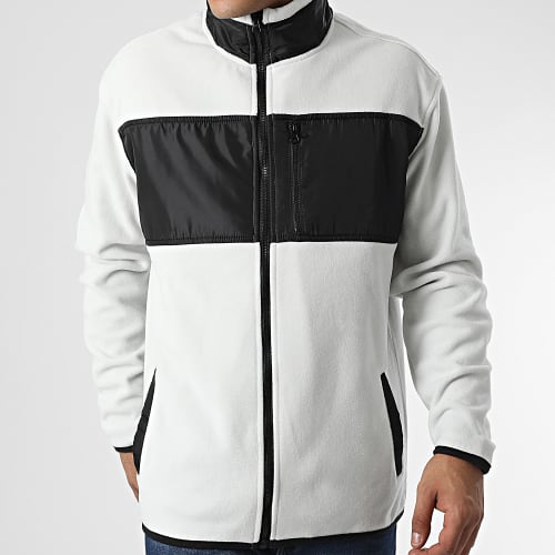 Veste Zippée Polaire TB5533 Gris Noir