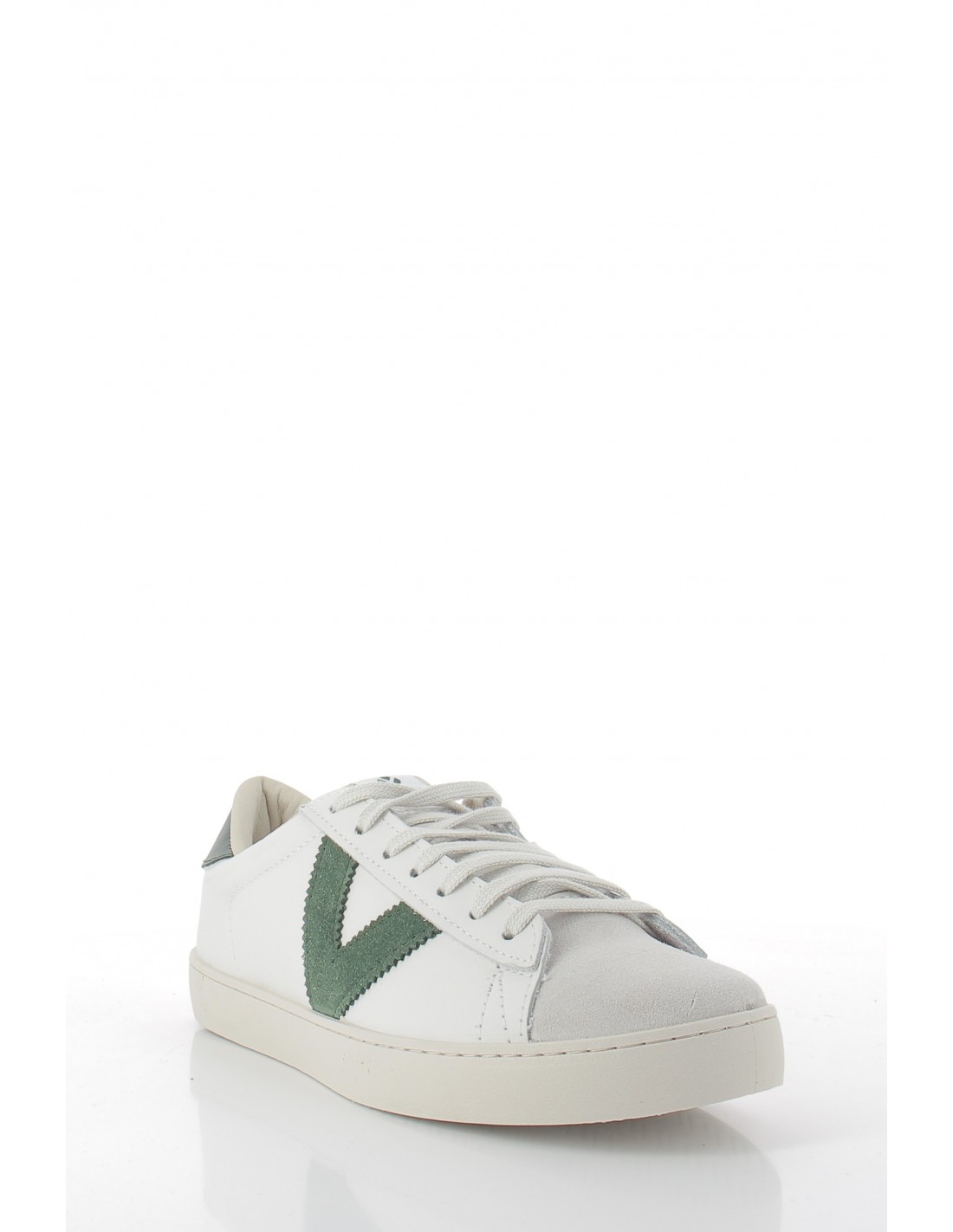 victoria Baskets de ville Femme blanc/vert