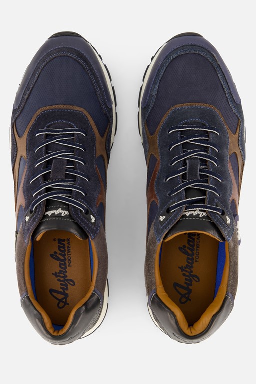 Australian Tiago Sneakers blauw Leer