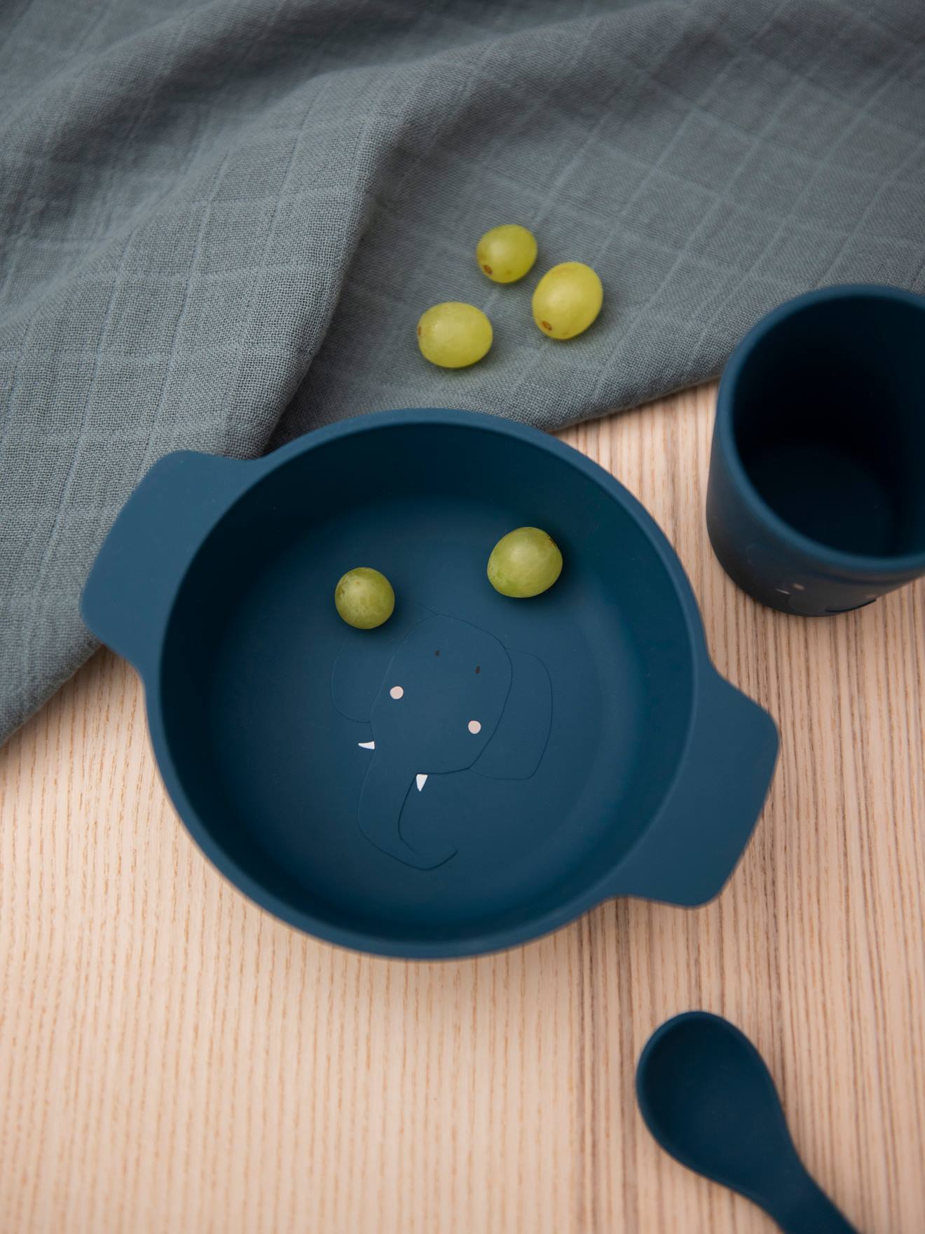 Tigela de silicone