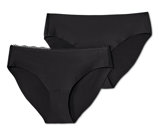2 Magic-Cut-Slips, schwarz