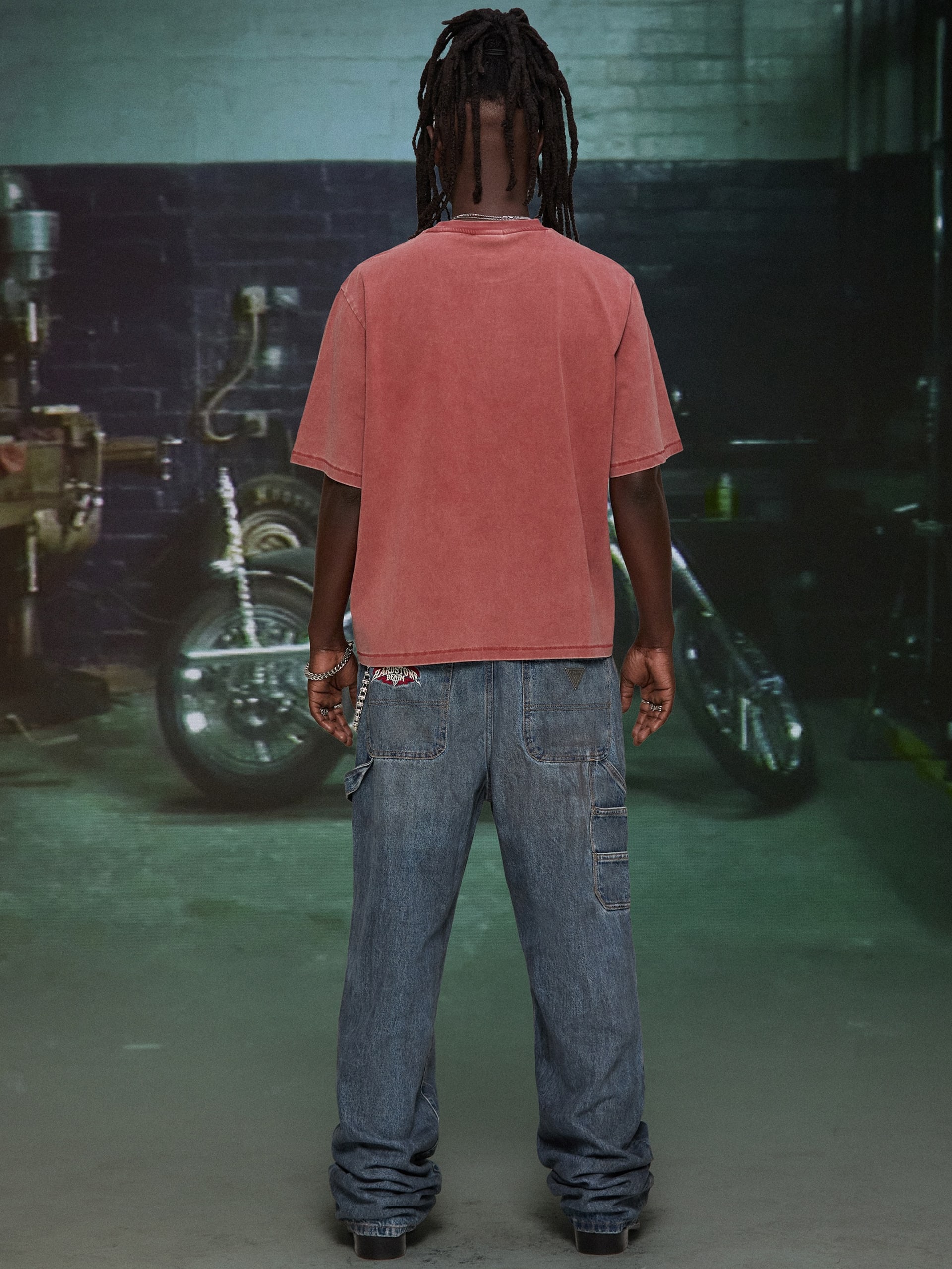 Calça jeans HARDSTONE Denim Carpenter