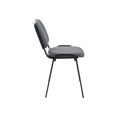 Chaise VISIMILI - empilable par 12 - gris