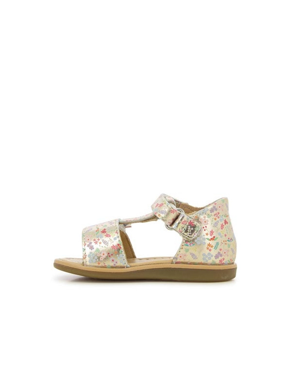 Shoo Pom - Sandales fille TITY APPLE Platine