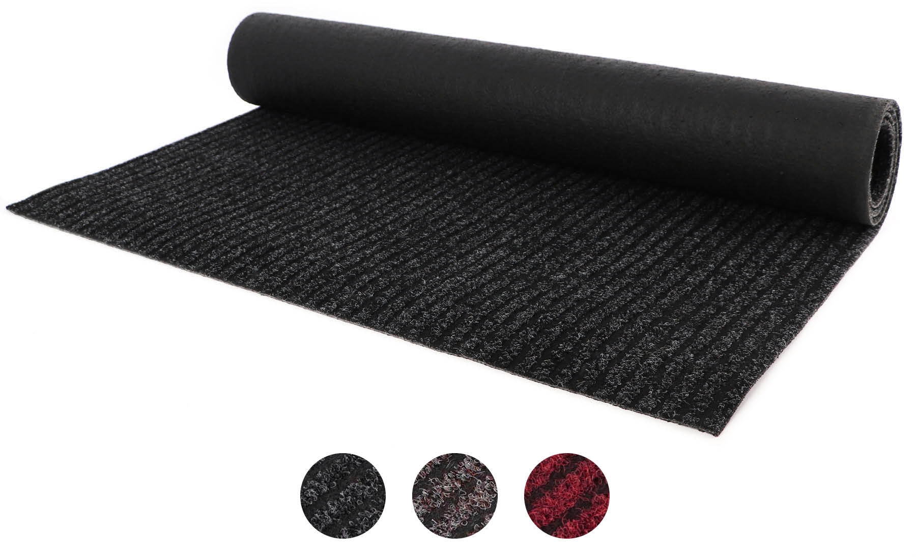 Primaflor-Ideen in Textil Läufer »Schmutzfangläufer GIN, Made in Belgium« rechteckig 6 mm Höhe Schmutzfangmatte, meliert, gesteift, strapazierfähig, rutschhemmend