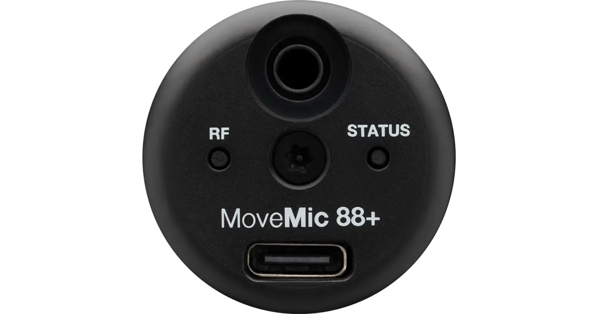 SHUREMoveMic 88+ Draadloze Video Microfoon  (Zwart)