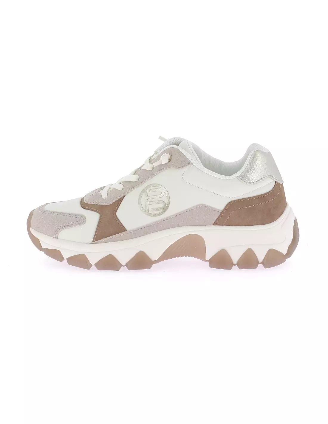 BAGATT YOKO - Baskets BEIGE/MULTICOLOUR