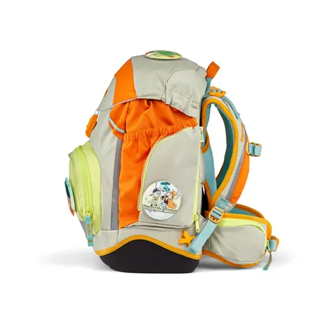 ergobag PACK Schulrucksack-Set COMIC ADVENTURE EDITION StadtBärwohner, 6-teilig