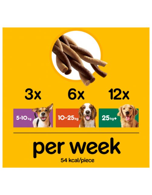 Pedigree Megabox Rodeo Duos  + Jumbone - Hondensnacks - 780 g