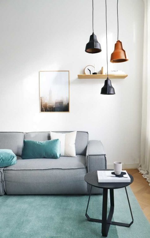 Puik Iso vloerkleed 162x260 blauw