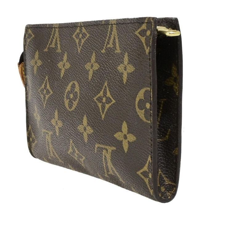 Louis Vuitton Vintage Louis Vuitton Clutch Brown