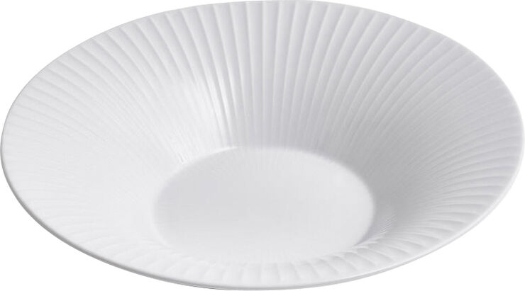Kähler Hammershøi dyb tallerken 26 cm. hvid Hvid