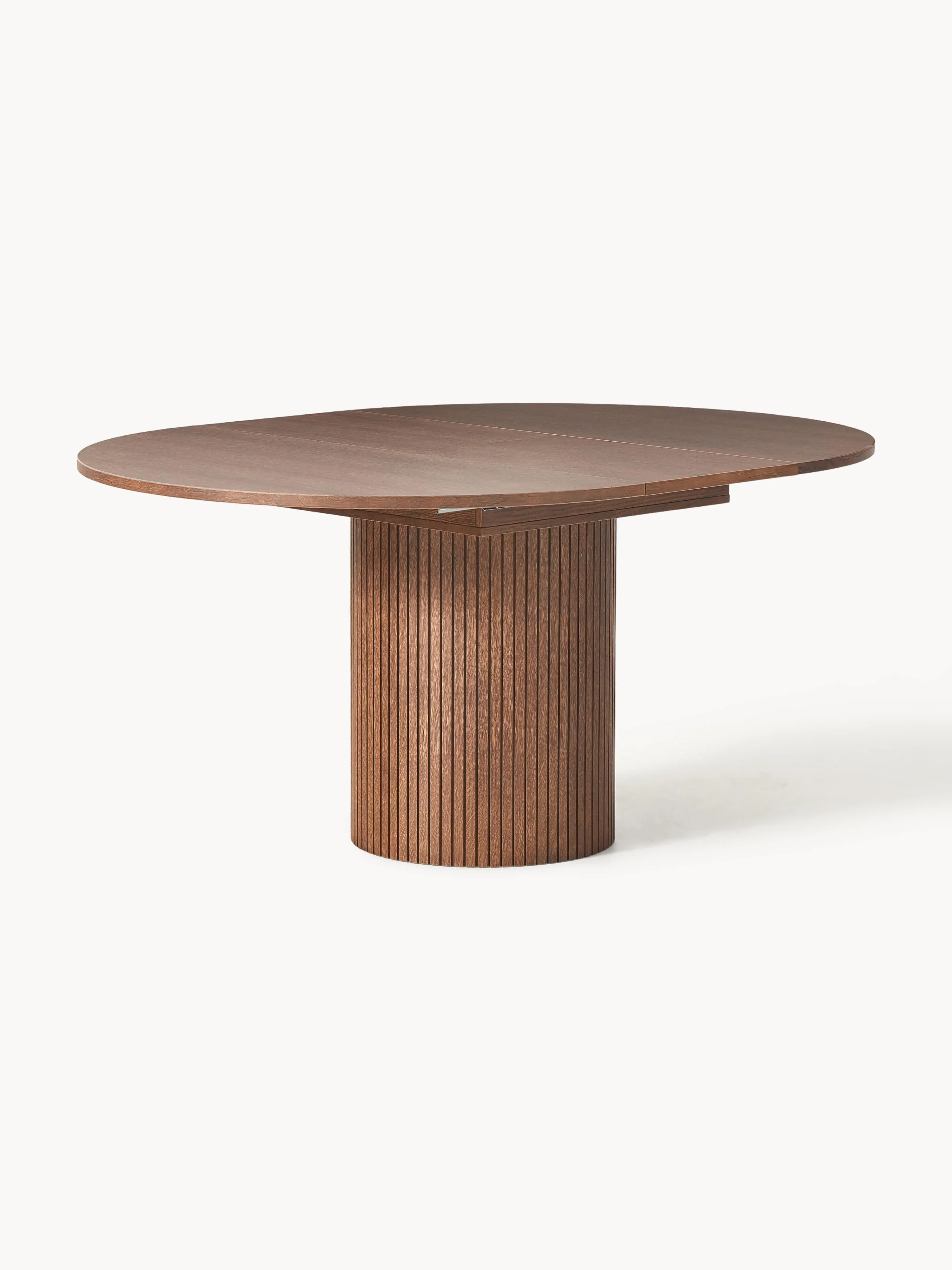 Uitschuifbare eettafel Filo met groefstructuur, in verschillende formaten