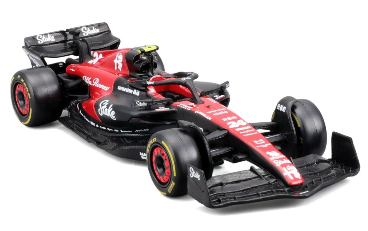 Alfa Romeo F1 Team Stake C43 Zhou 2023 1:43Sammlermodell im Massstab 1:43