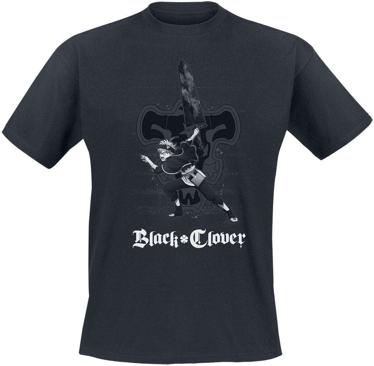 Mono clover | Black Clover T-Shirt Manches courtes